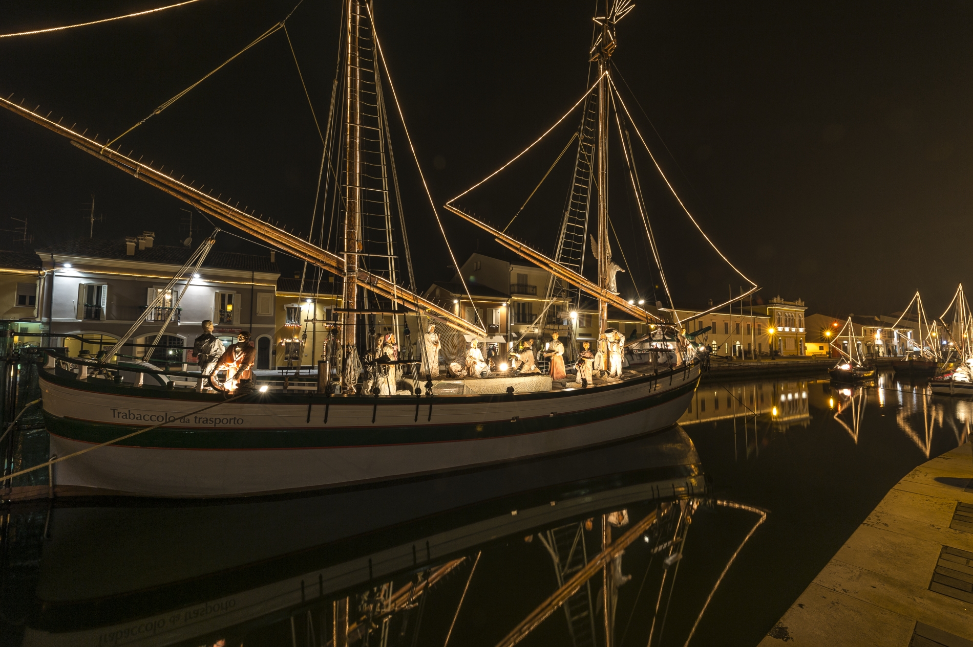 Cesenatico presepe natale 2013