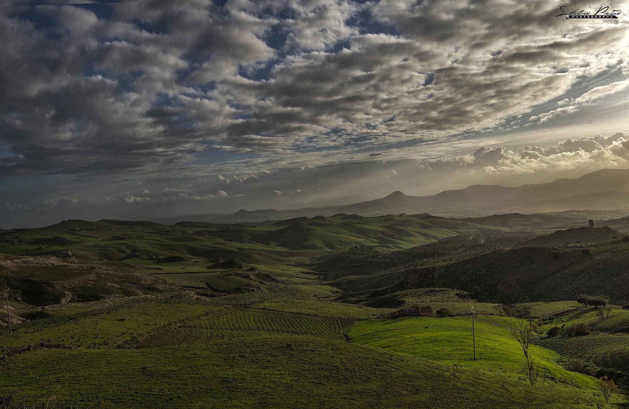 Campagne Siciliane nei pressi di Centuripe