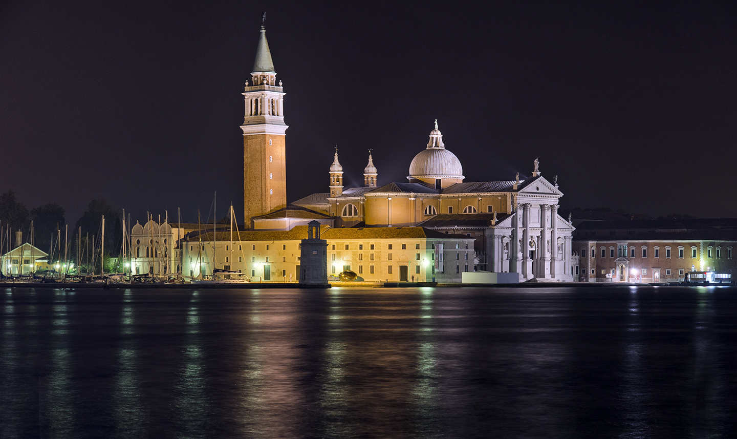 Venice - night. St. George.