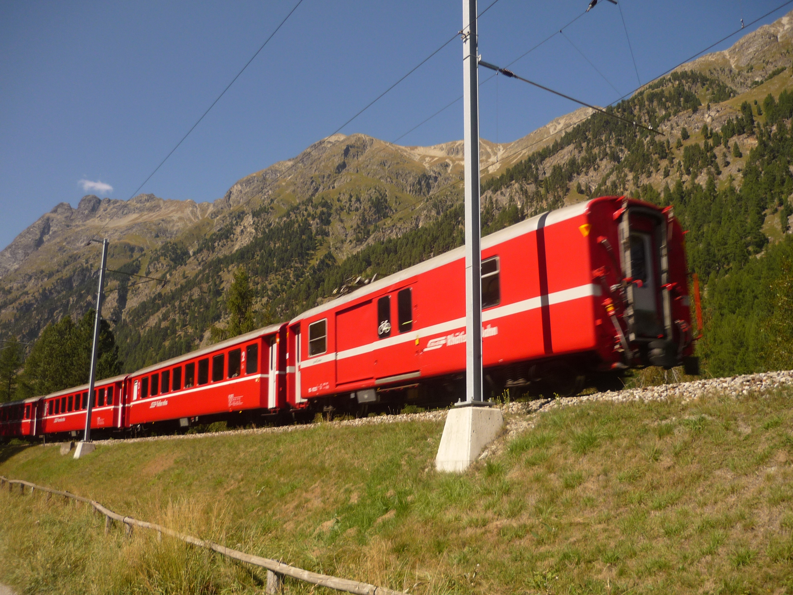 Rhaetische Bahn, Engadina 2012