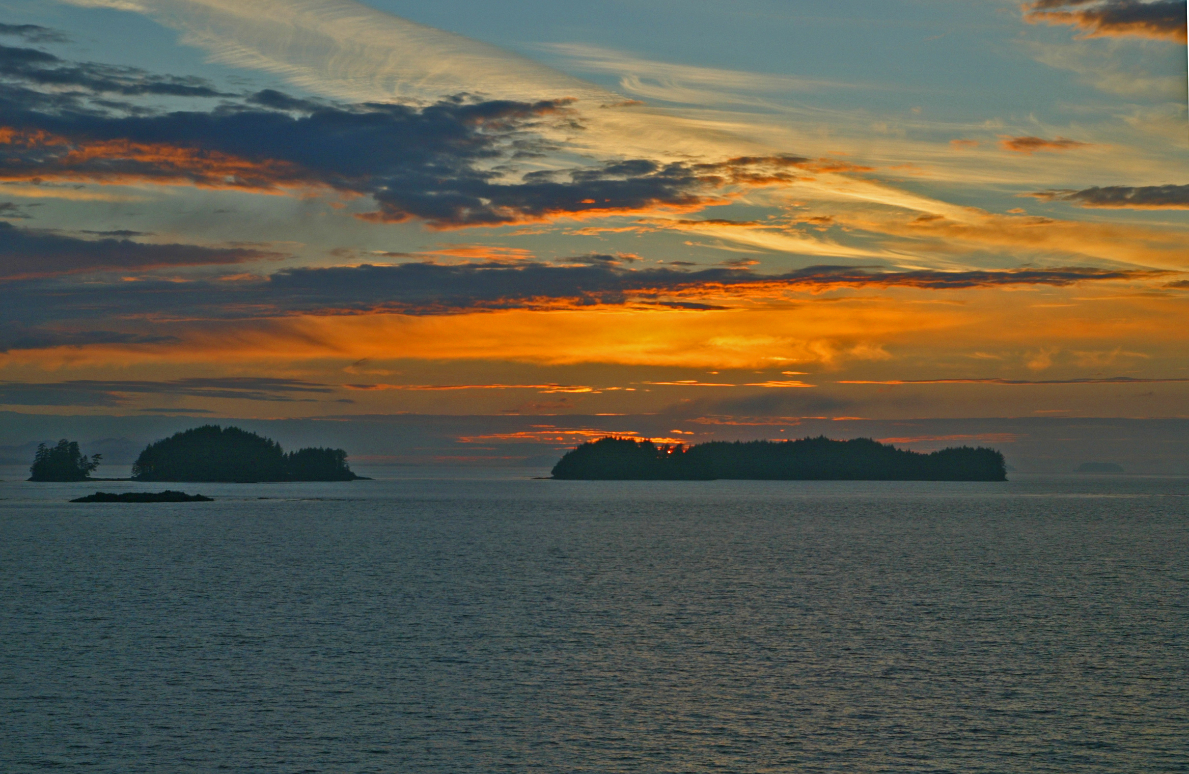 Inside Passage Sunset - Alaska