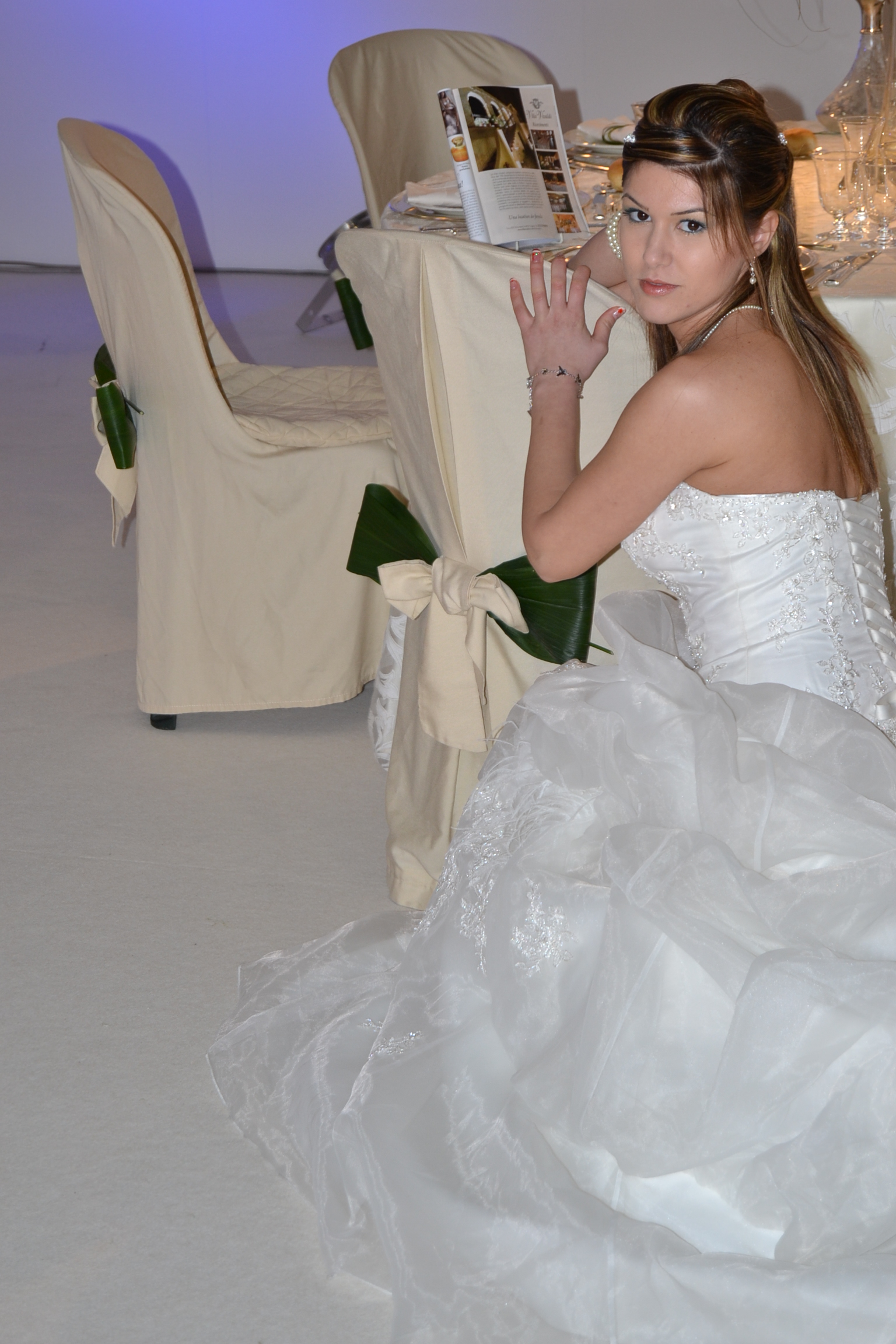 bride sitting