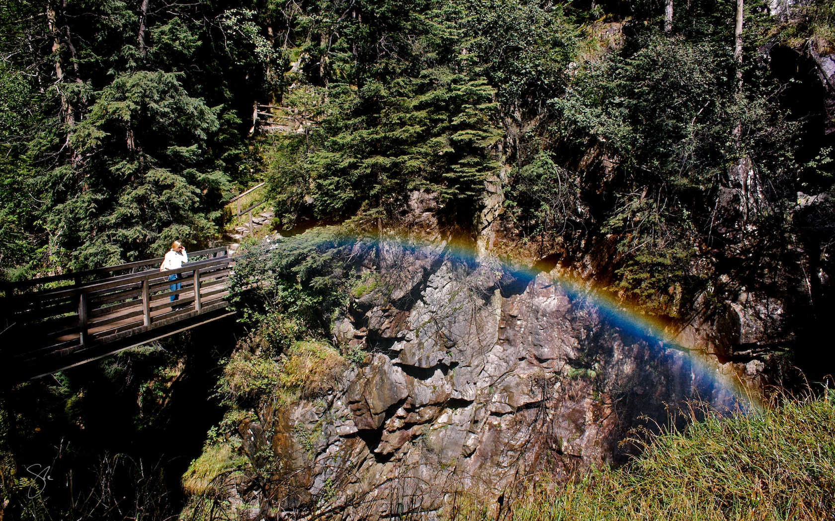 Where the rainbow ends