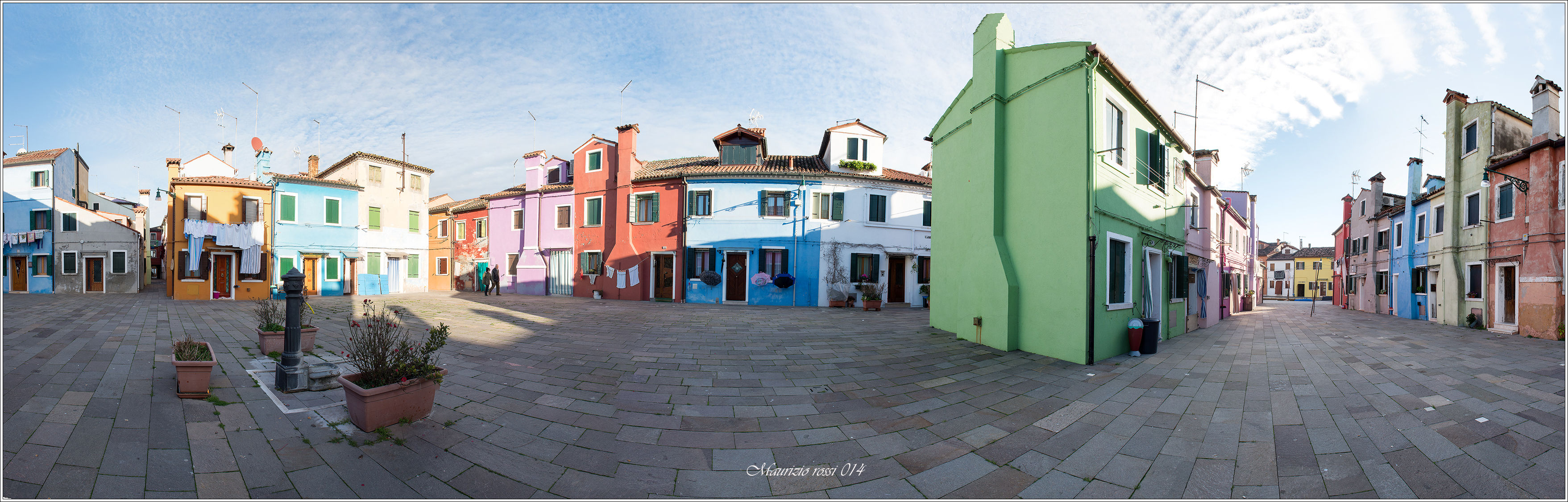 Panoramica di burano
