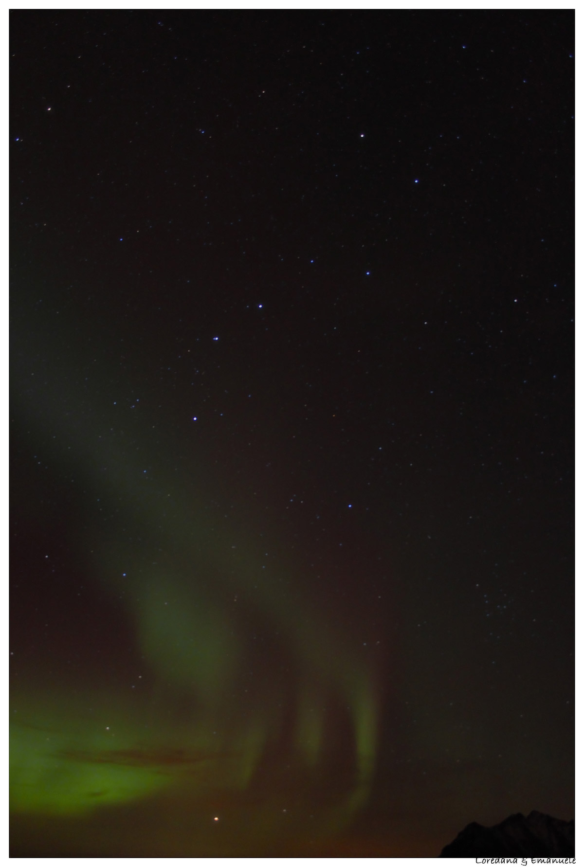 Il cielo come non l'avevo mai visto