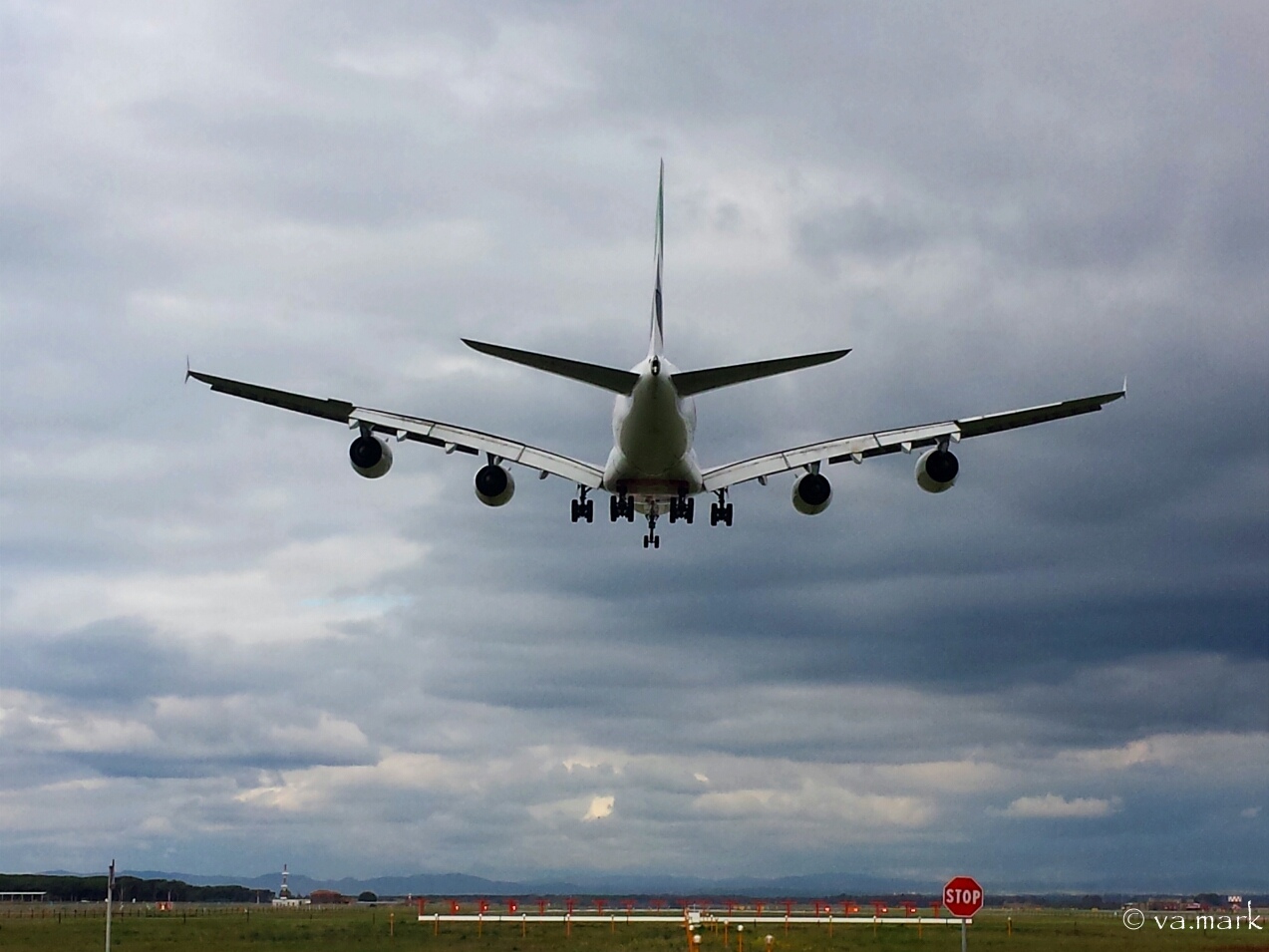 a380 landing