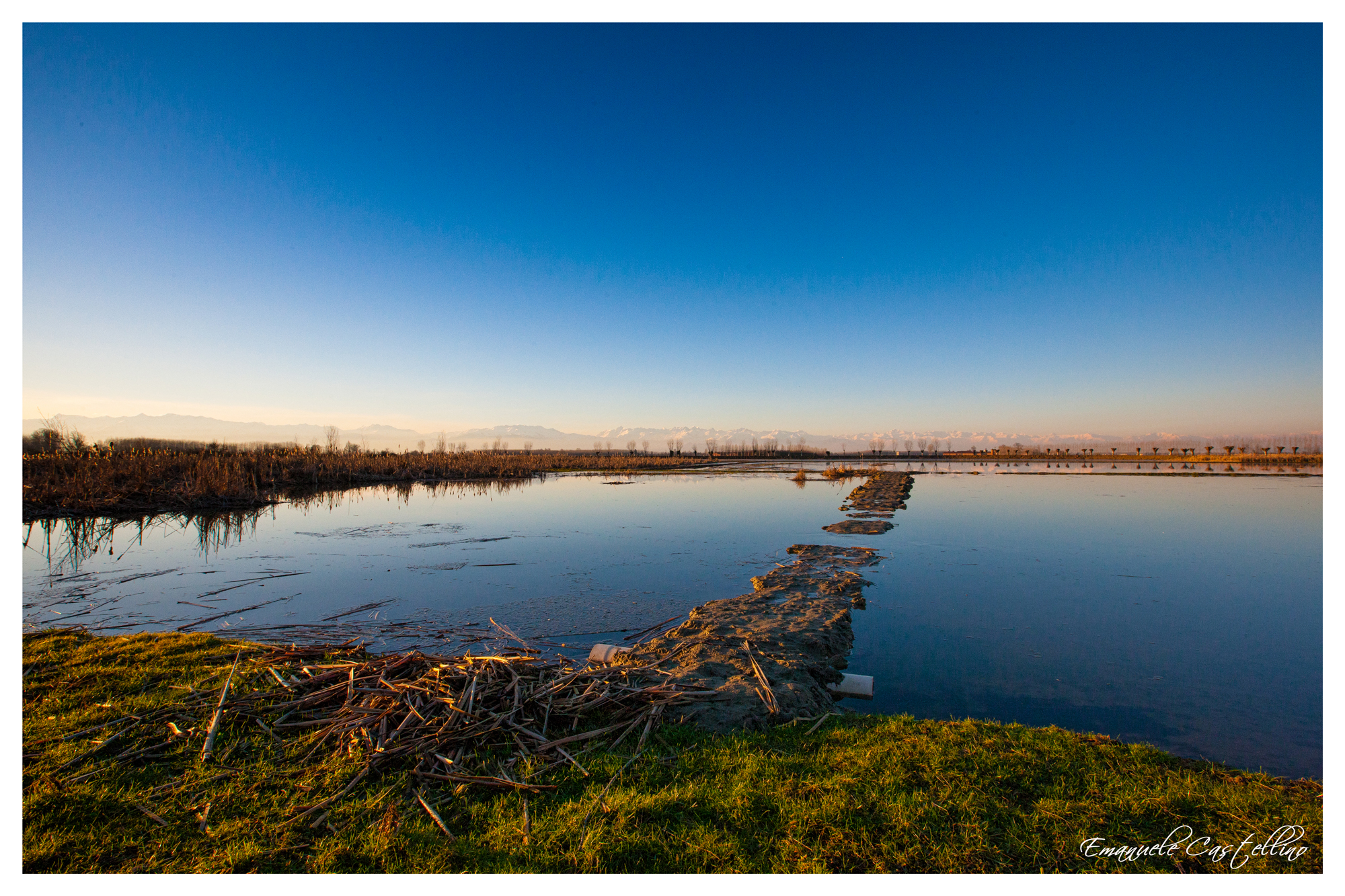 Oasi Racconigi al Tramonto