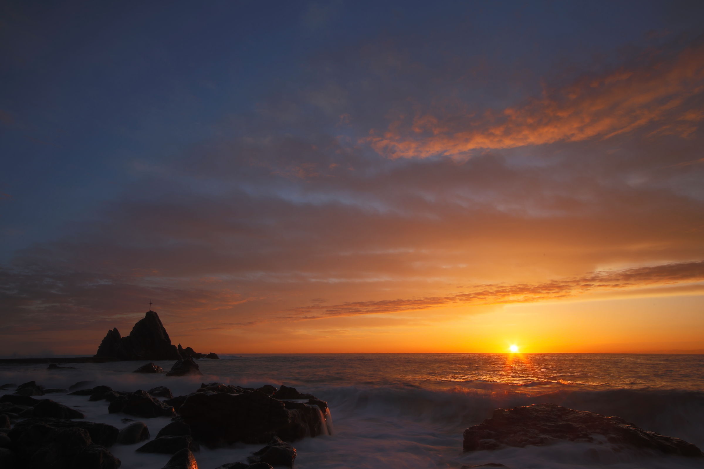 Tramonto a Riva Trigoso