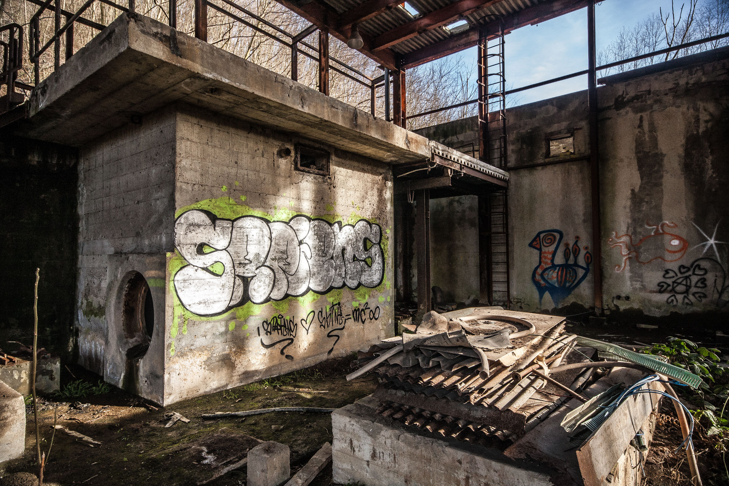 Abandoned factory-Interior
