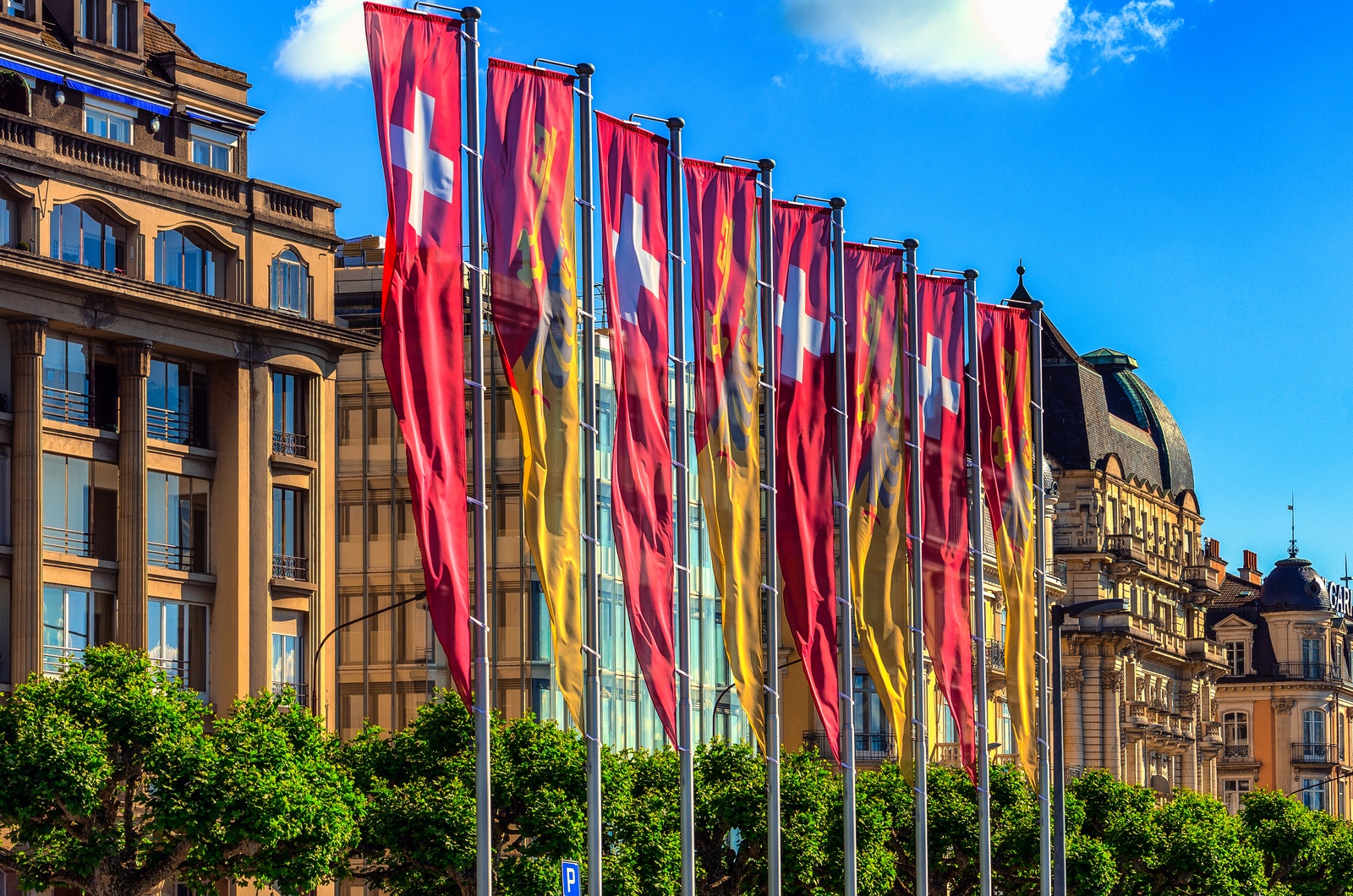 Ginevra - Quai Gustave Adore