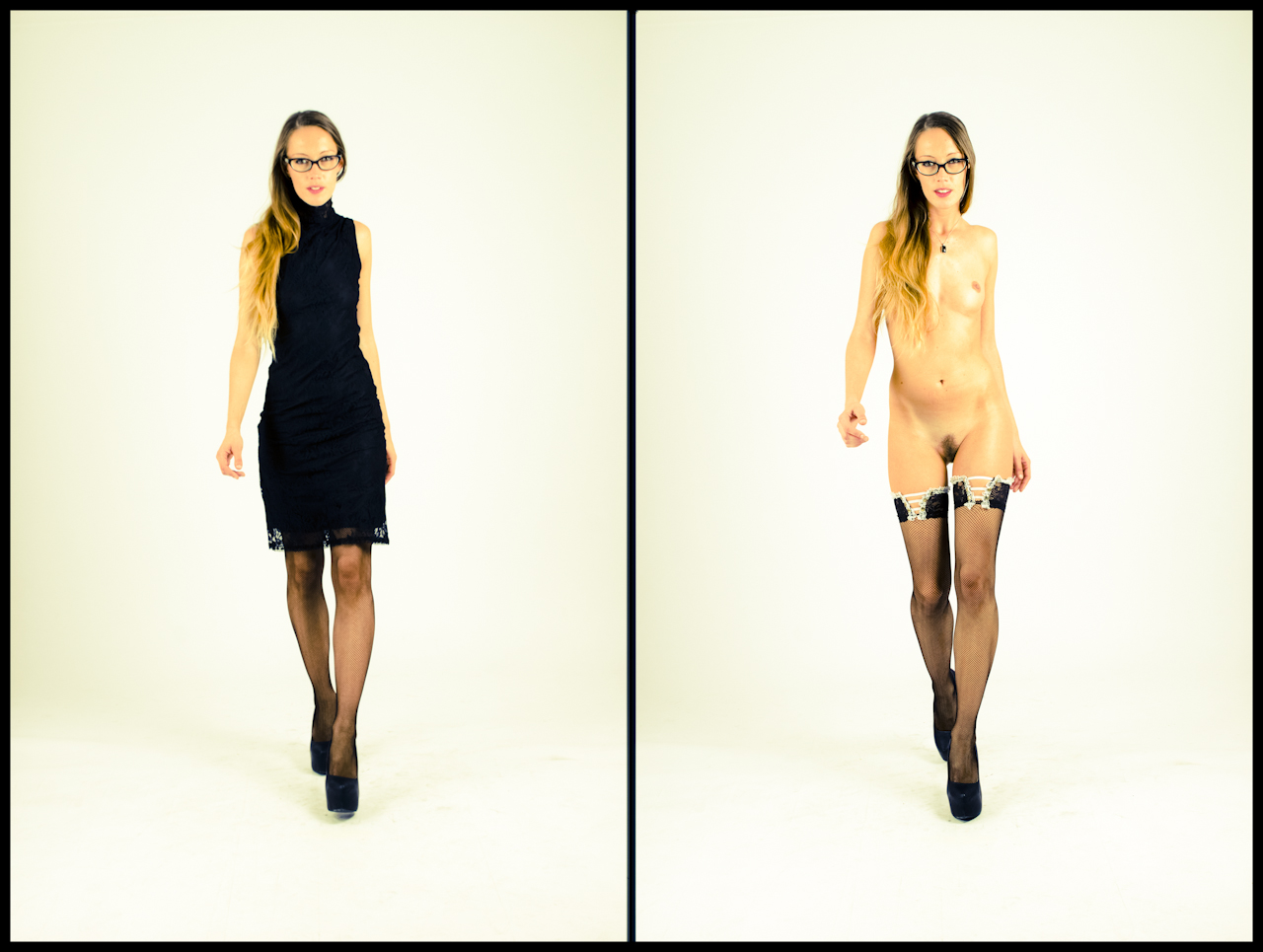 Michelle - Dressed & Naked