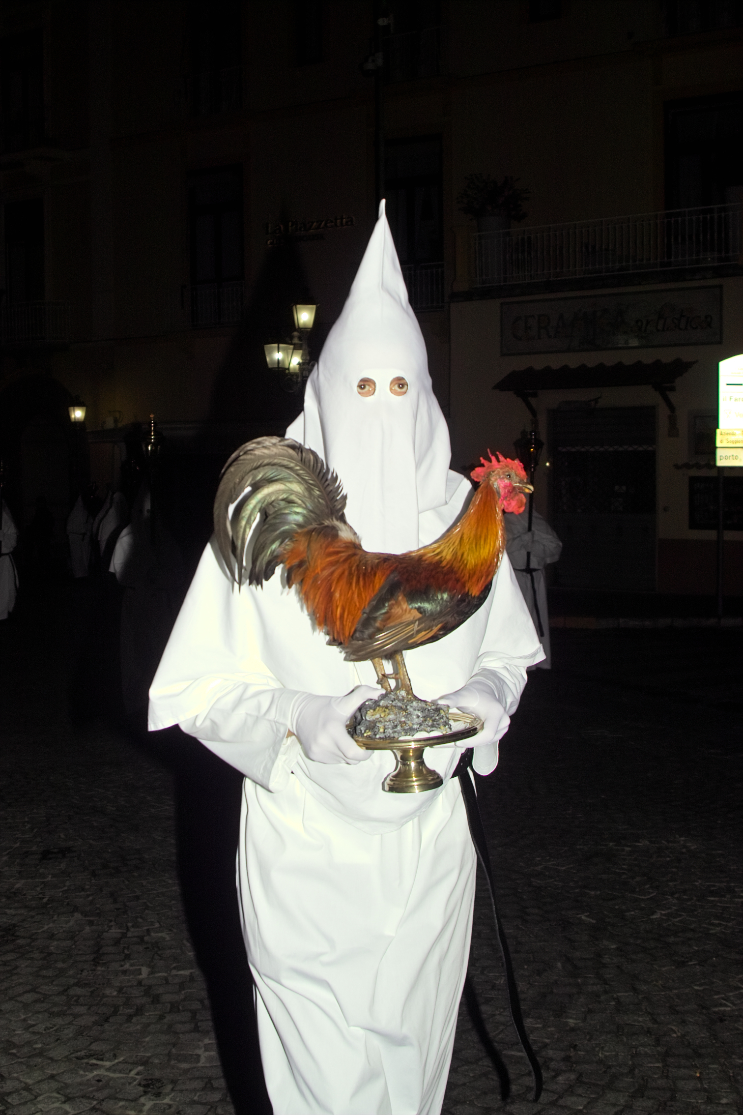 sorrento white procession on Good Friday