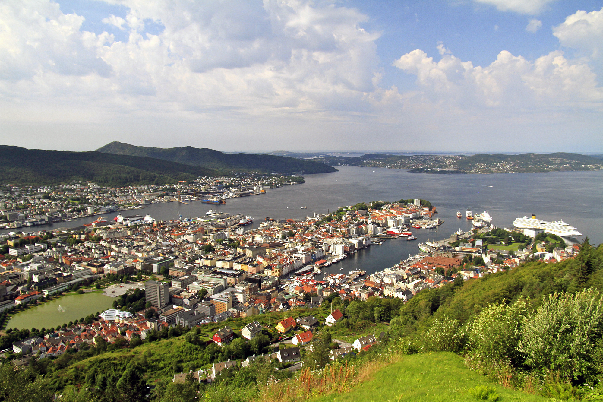 Bergen Fjord View