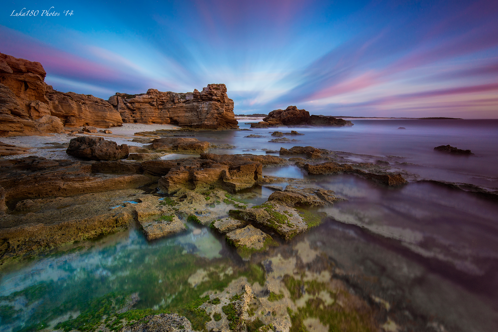 Tramonto ad Is Arutas