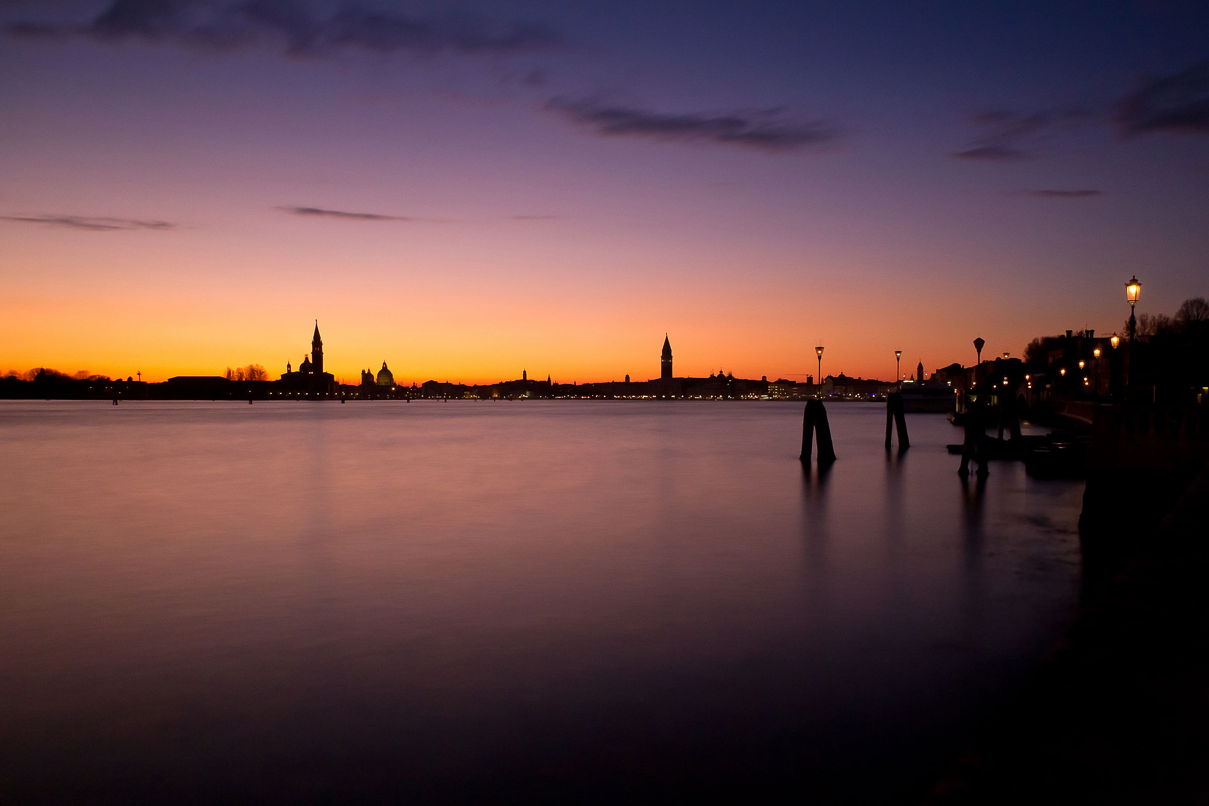 Sunset in Venice