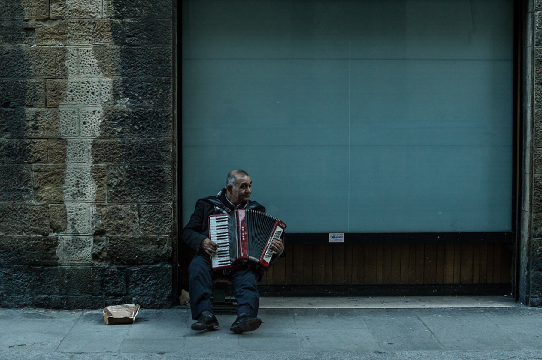 Playing in the street ...