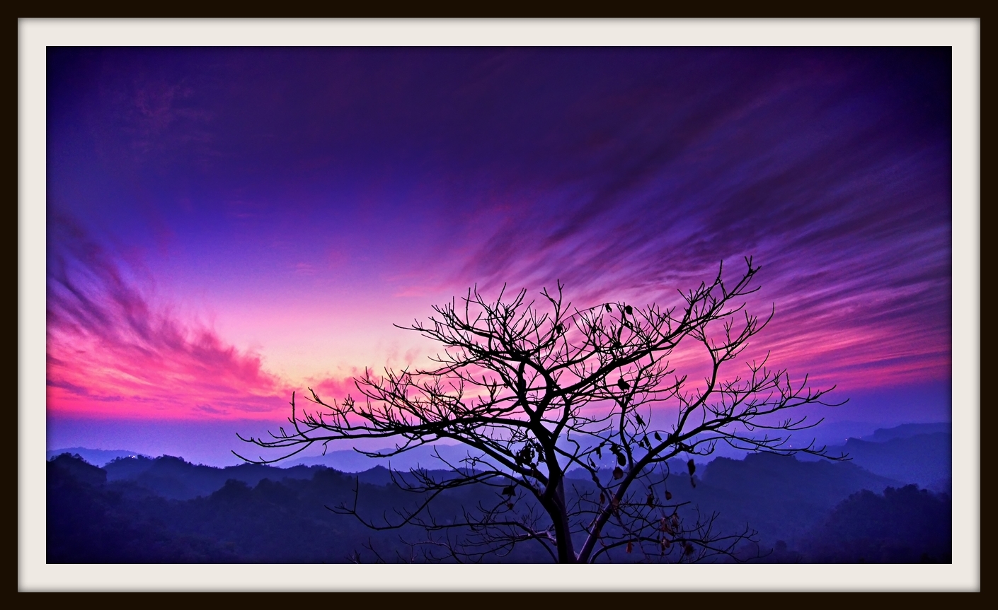 Last Light over Kangra Valley