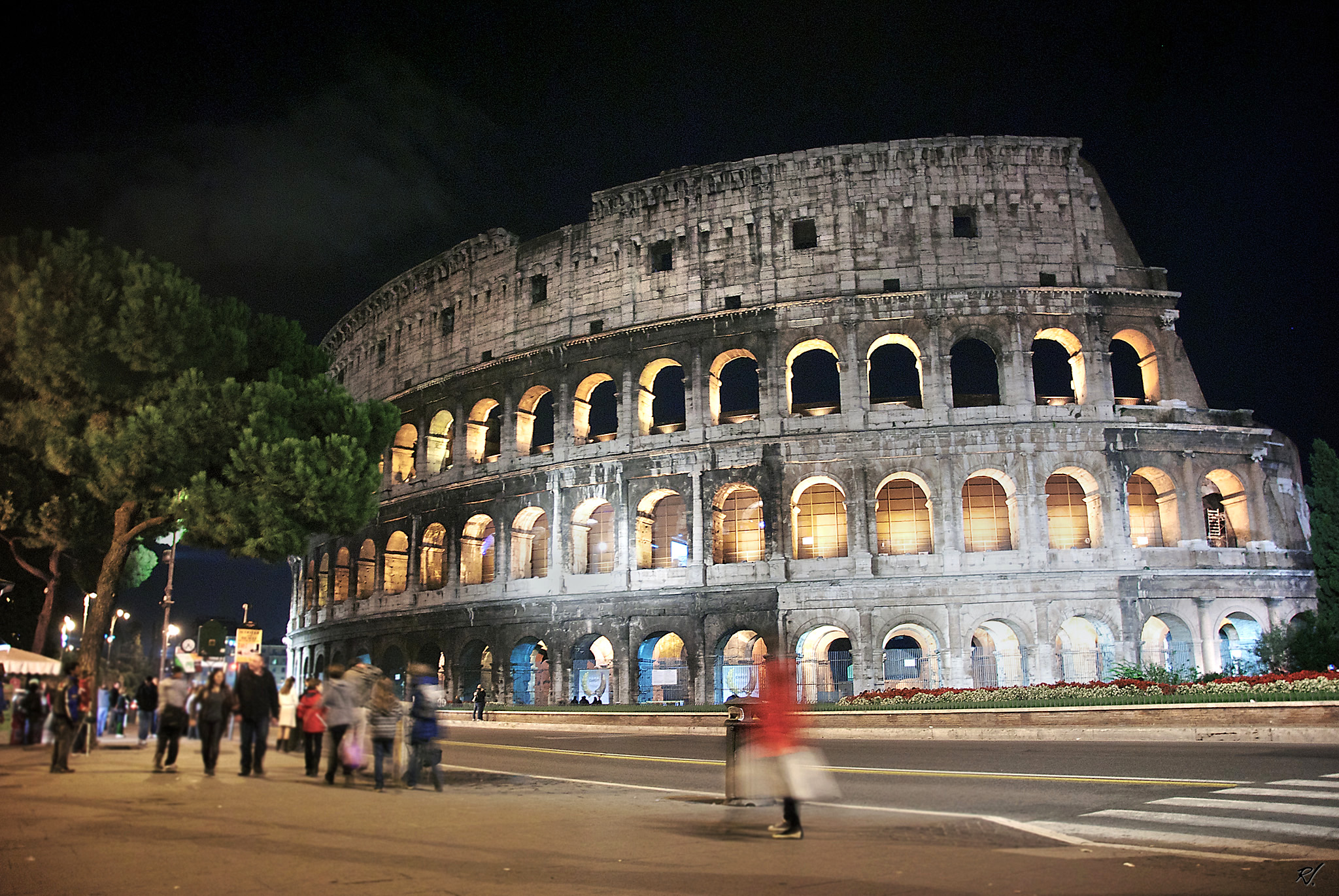 passeggiando al Colosseo