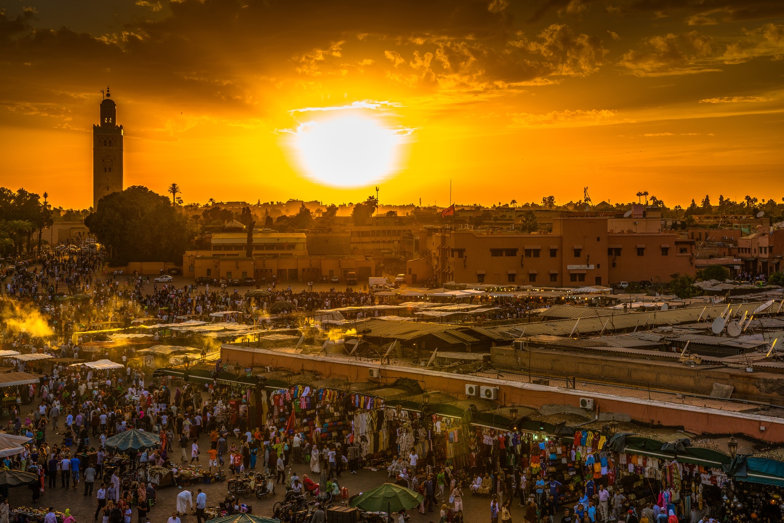 Marrakech - Jemaa el-Fnaa