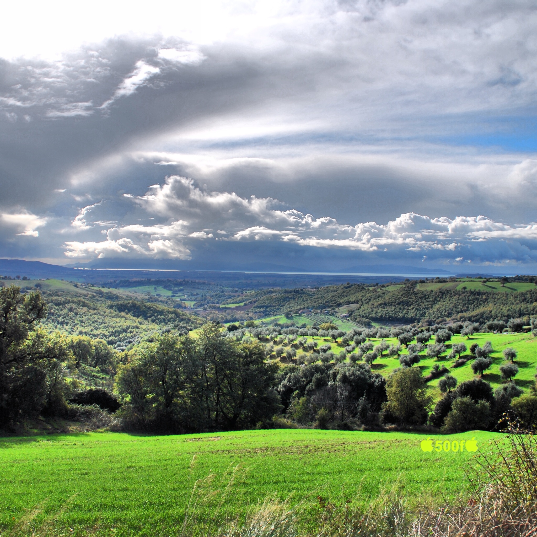 Panorama della Maremma