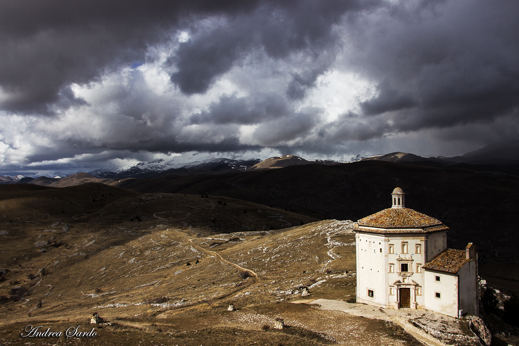 Panorama from the castle of Rocca Calascio