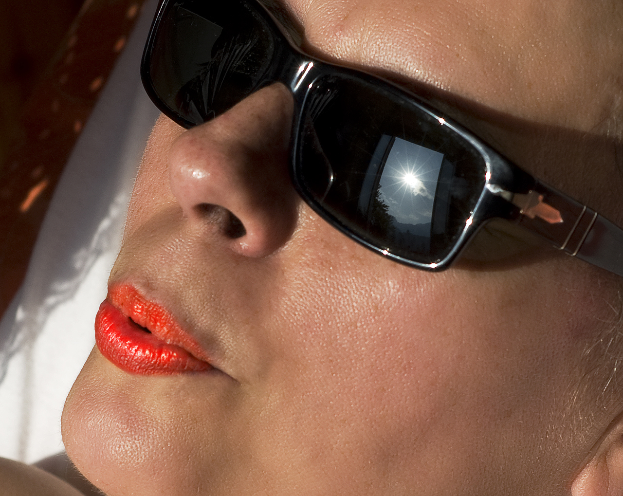 la sofferenza dell'abbronzatura