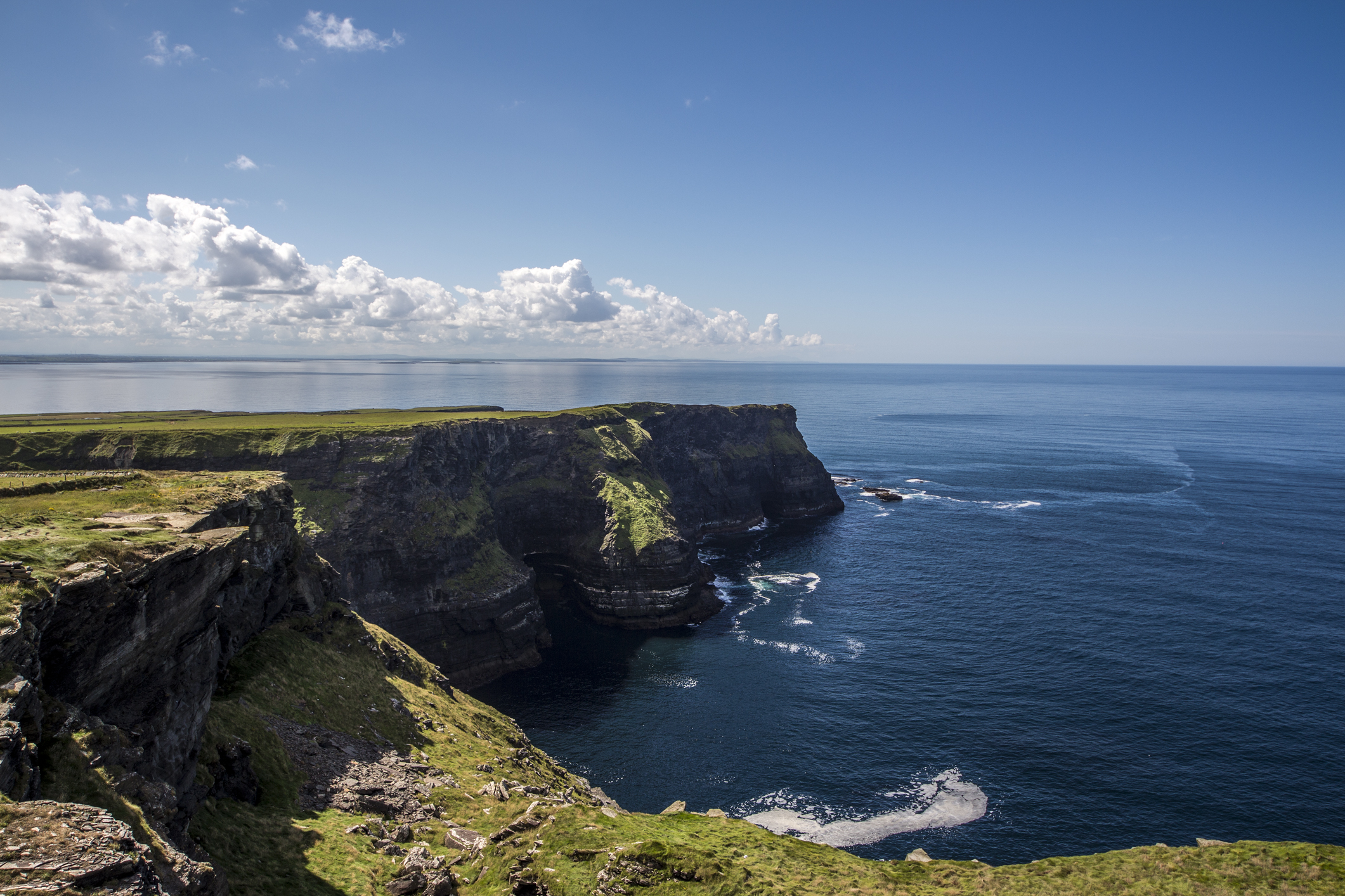 Vista da Hag's Head..