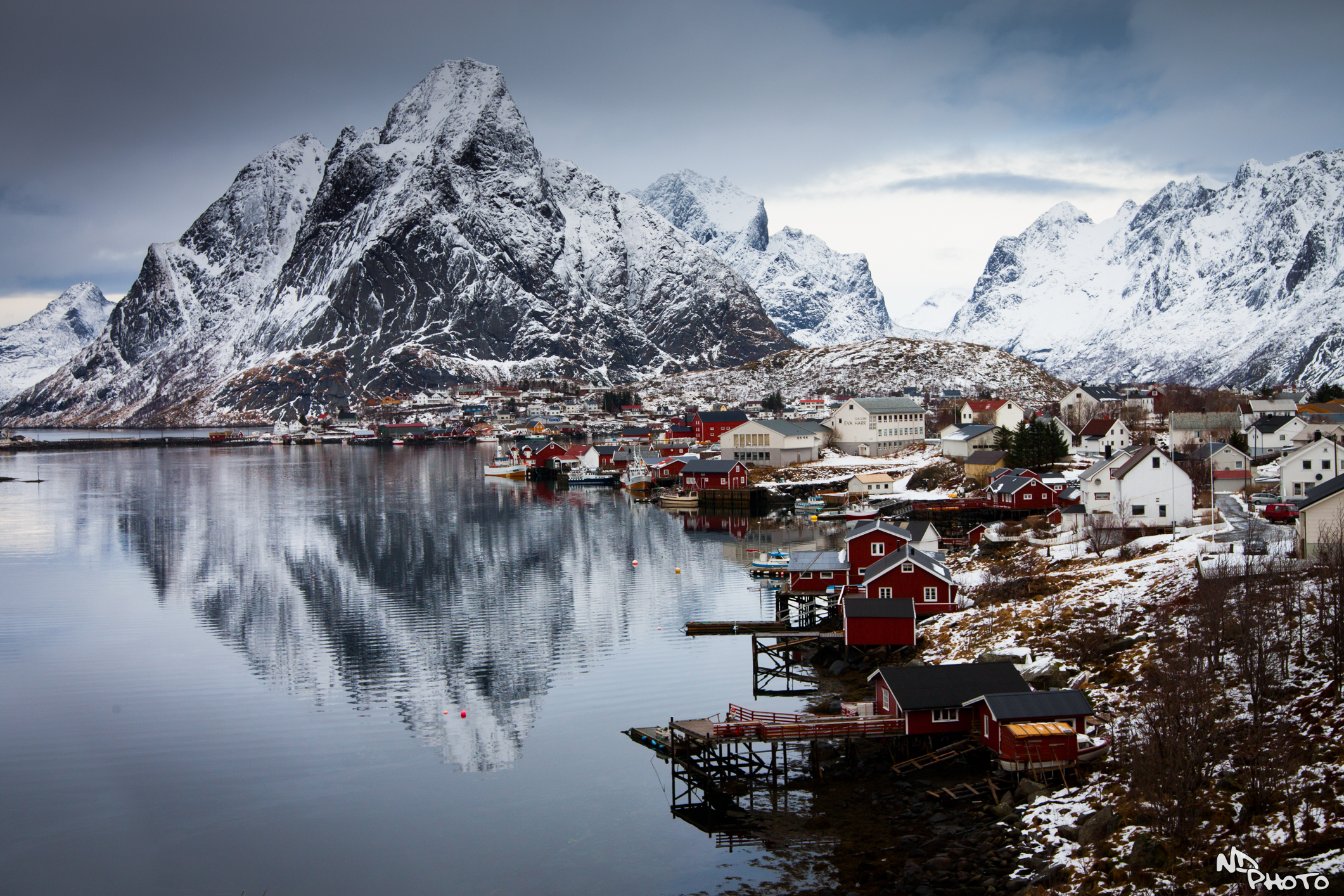 Reine skyline