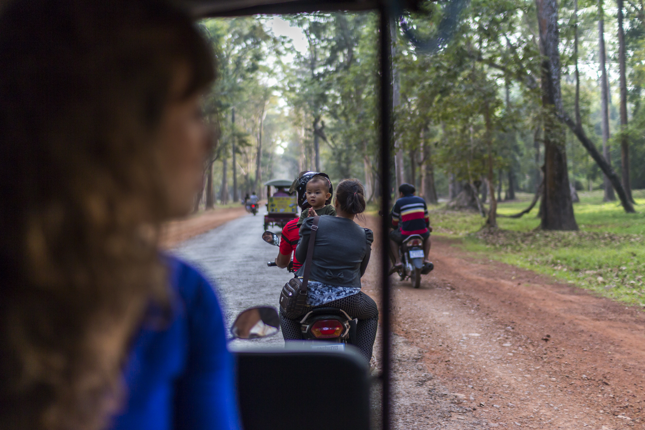 Viaggiando in tuk tuk