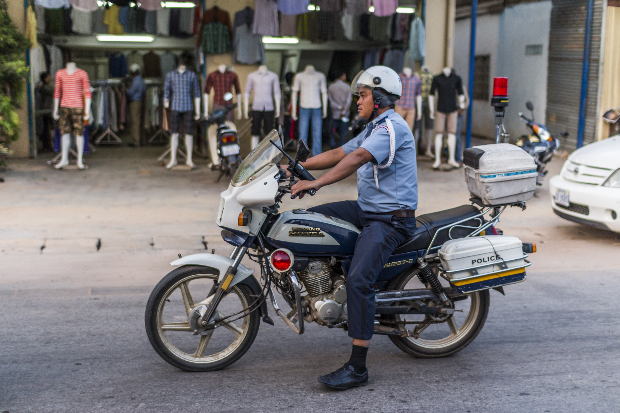 Cambodia Policeman