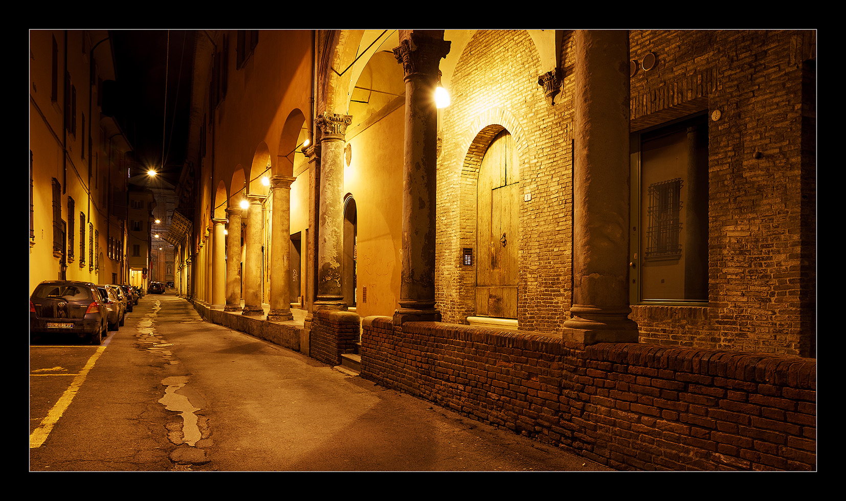 Bologna at night