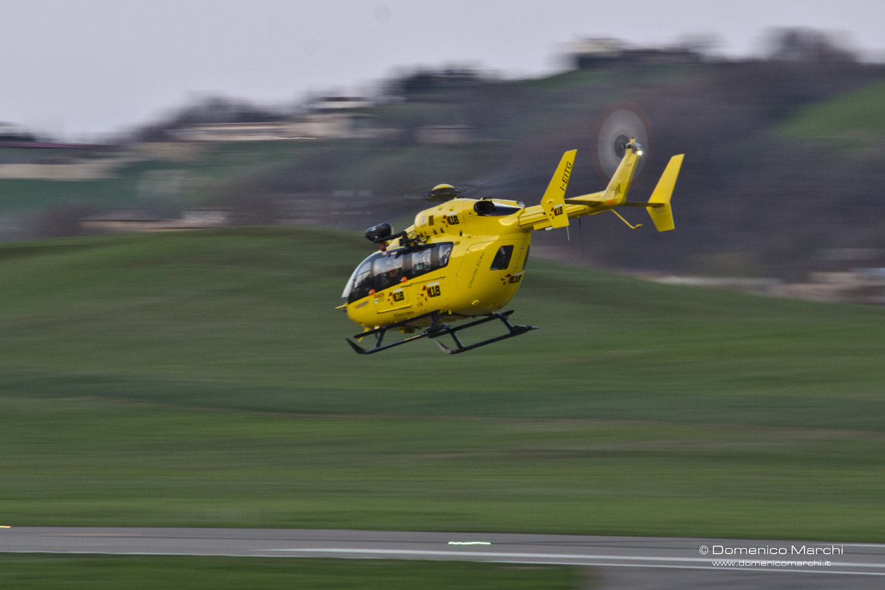 Airbus EC145 Helicopter - Helicopter Rescue 118 Pavullo