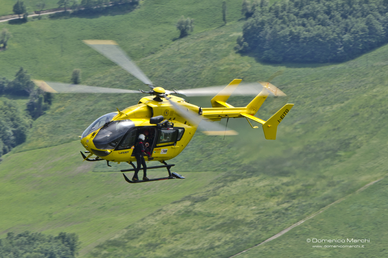 Airbus EC145 Helicopter - Helicopter Rescue 118 Pavullo