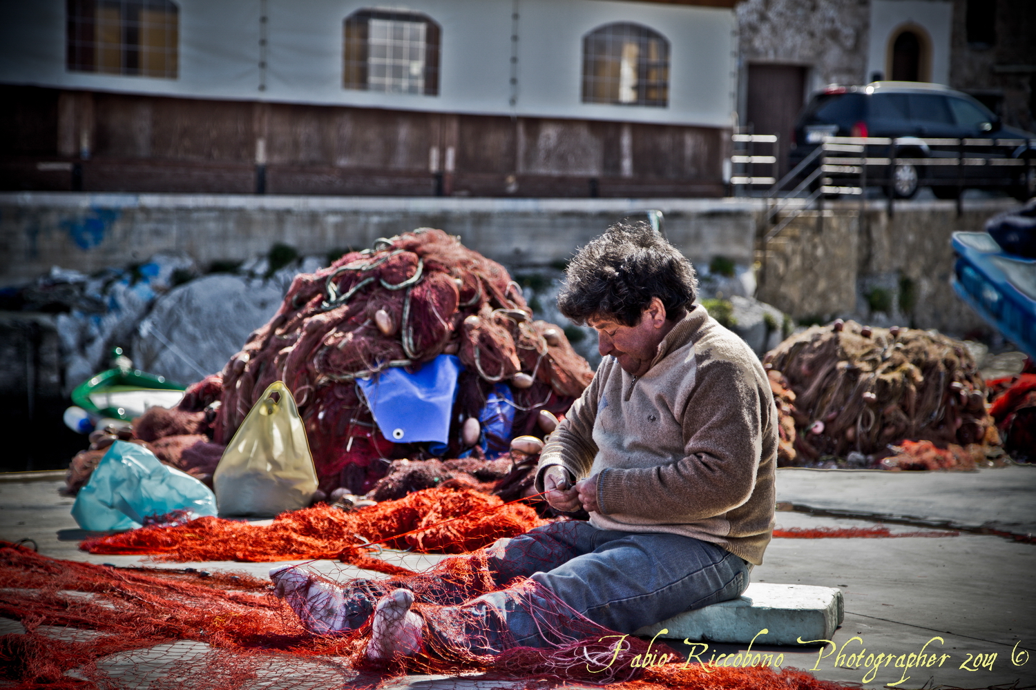Accommodation fishing net