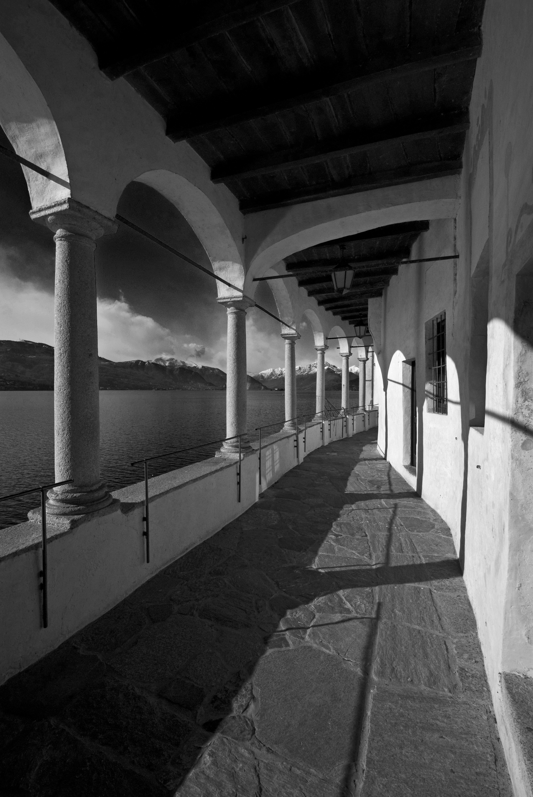 Corriduio accesso Eremo Santa Caterina