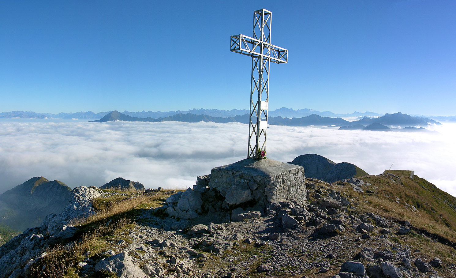 Panoramic view from the top of Grignone