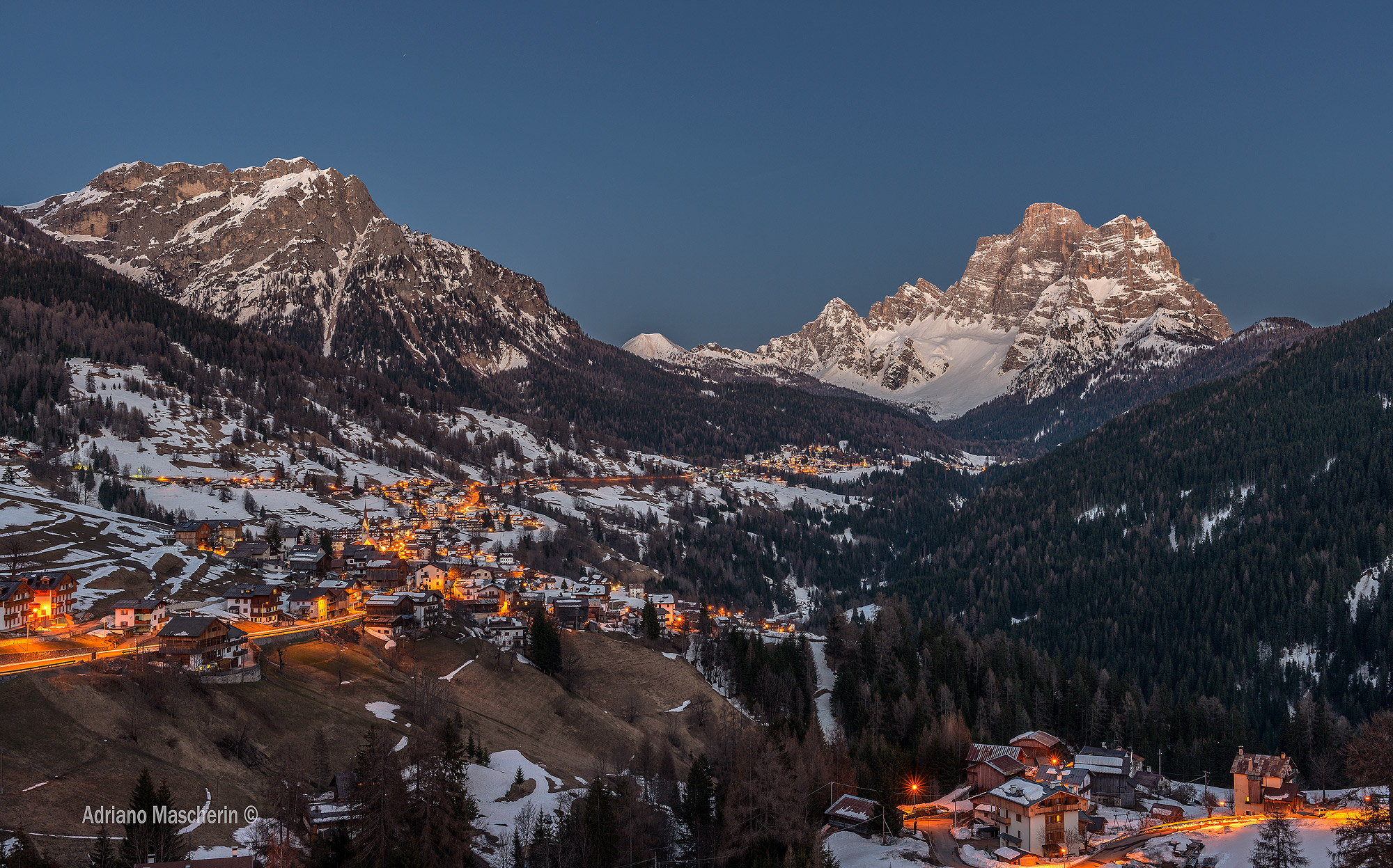 Crepuscolo in val Fiorentina