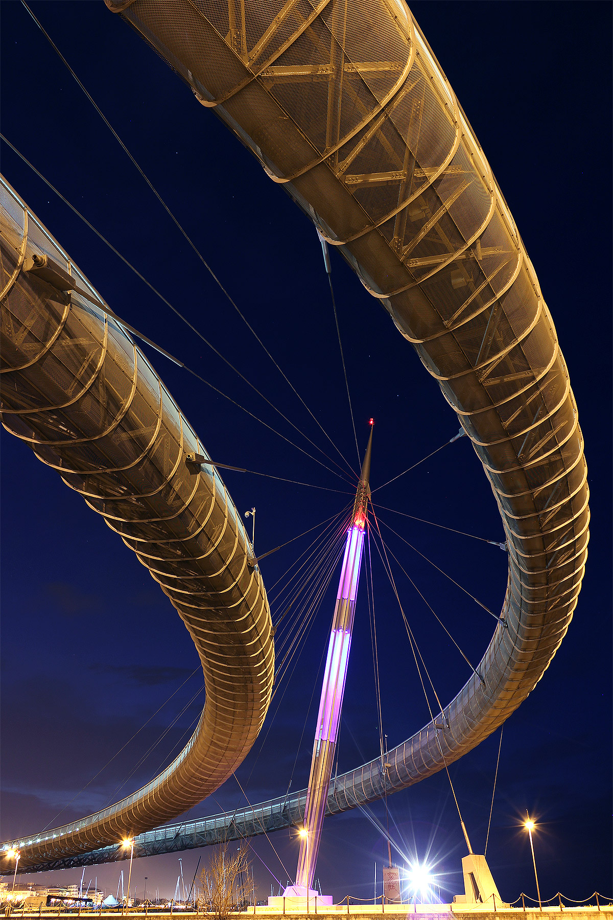 Dettaglio Pilone Ponte del Mare - Pescara (Abruzzo)