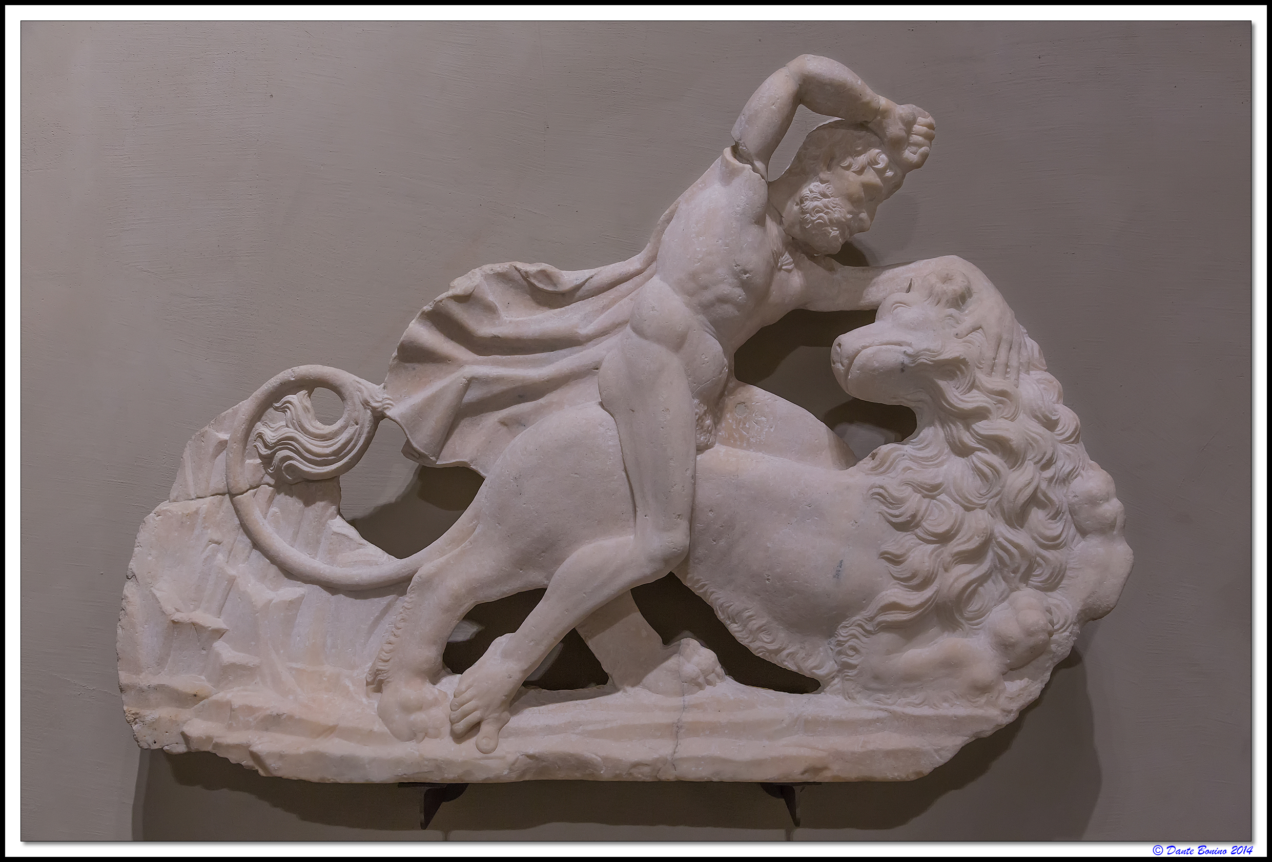 Hercules and the Nemean lion
