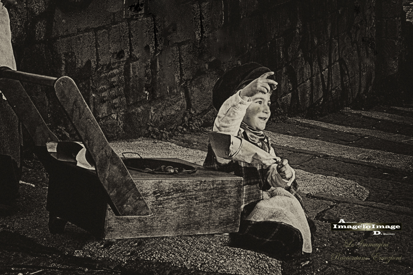 Castagnaro ( venditore di calde arroste )