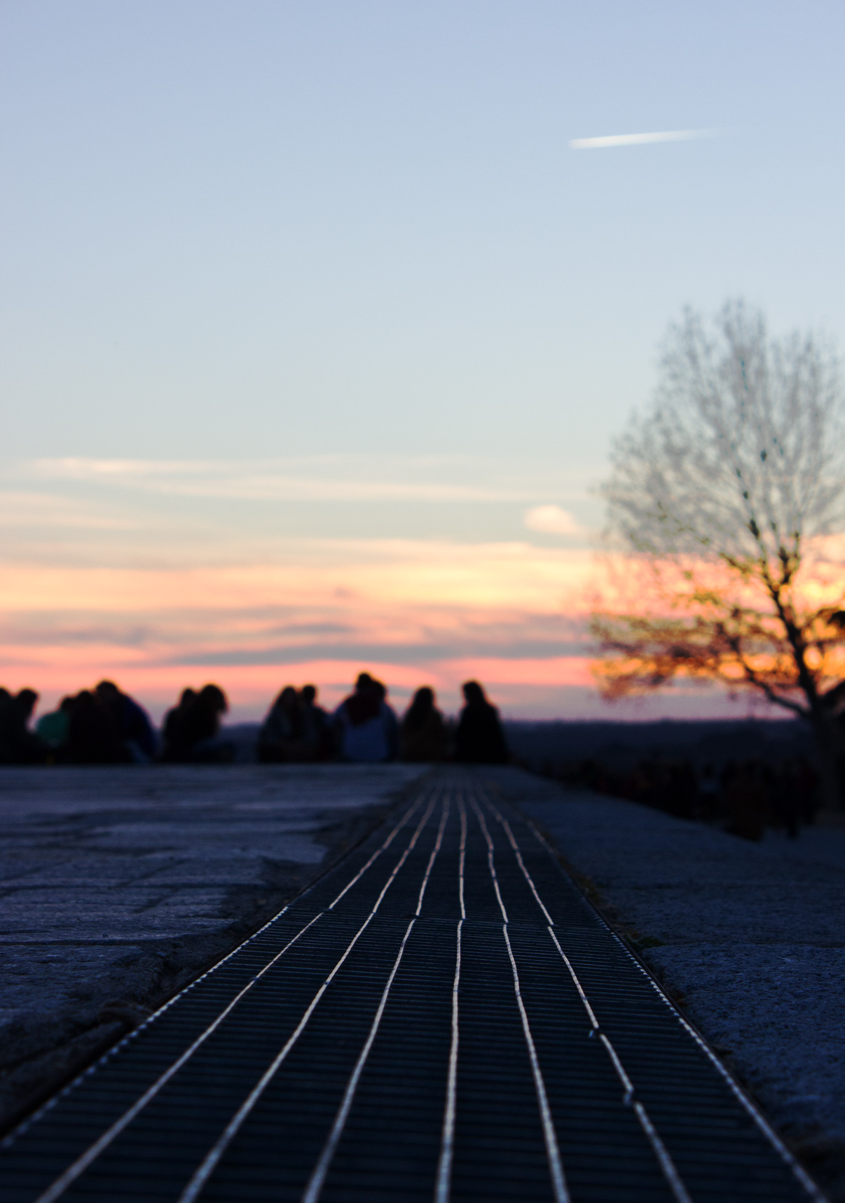 Puesta del Sol en Madrid, Templo del Debod
