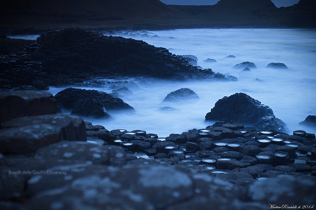 The basalts of the Giant's Causeway