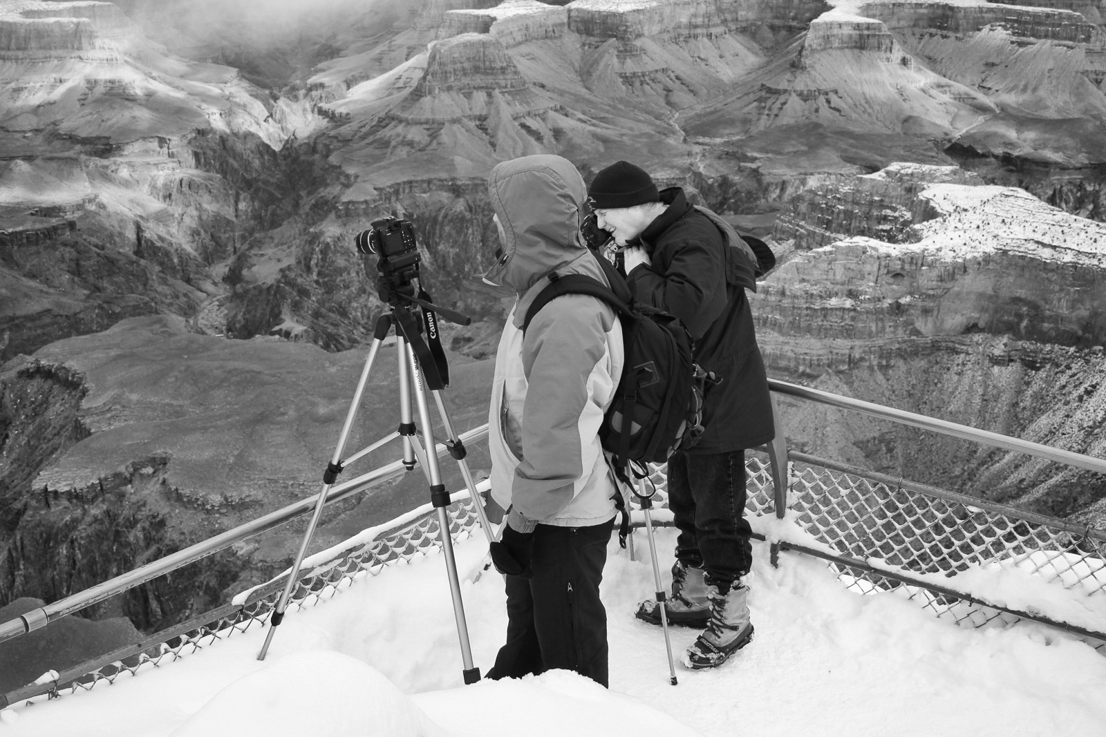 Grand Canyon in winter