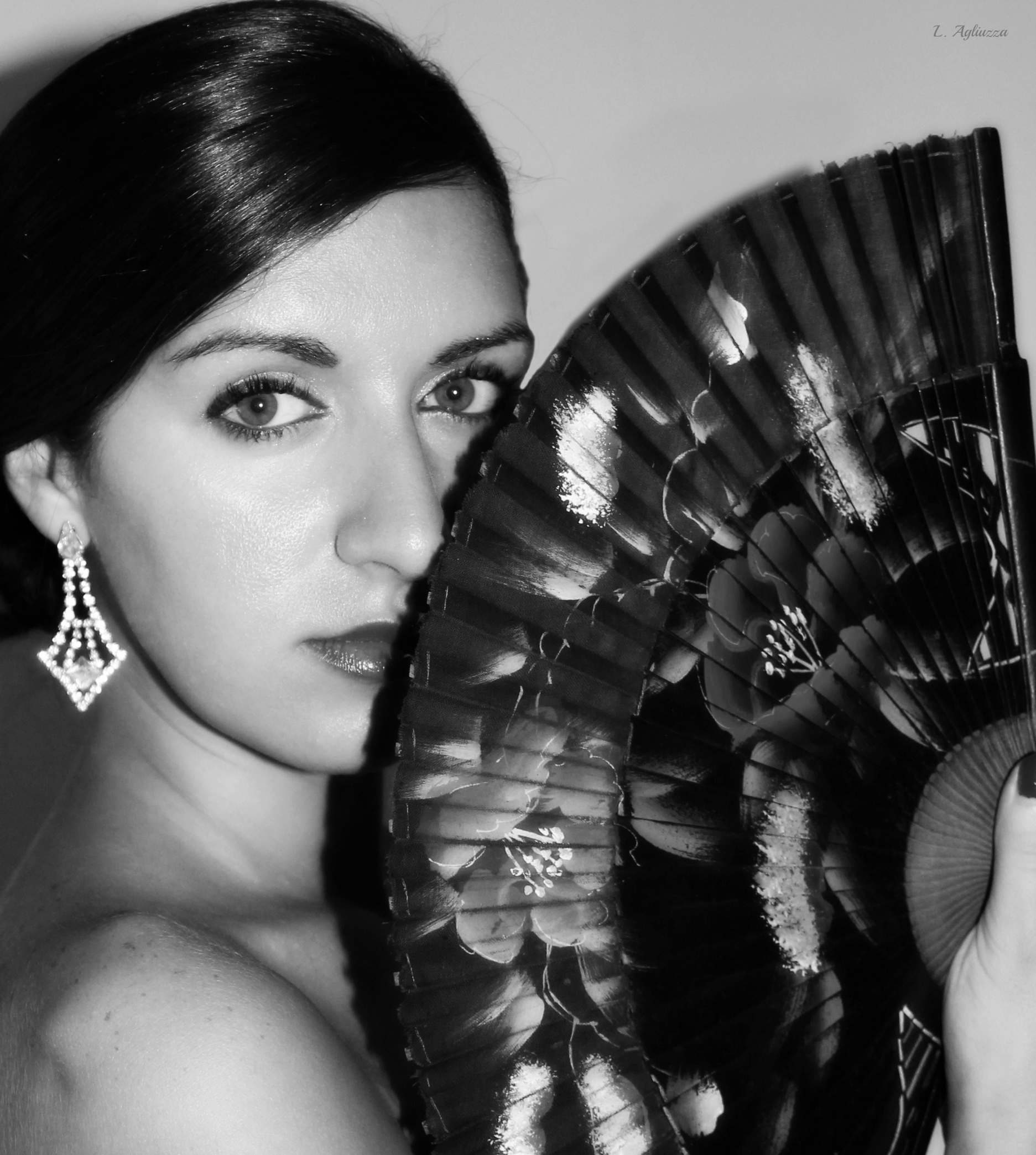 Woman with Fan