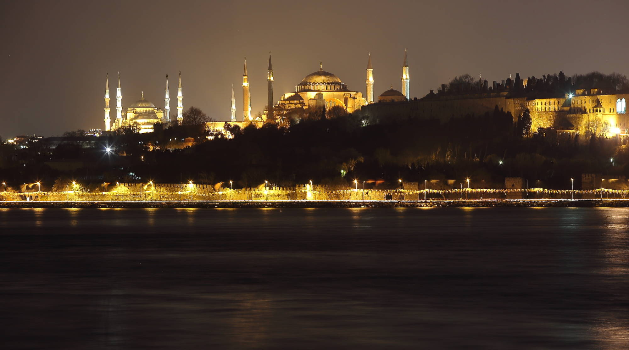Blue Mosque and the Hagia Sophia Mosque