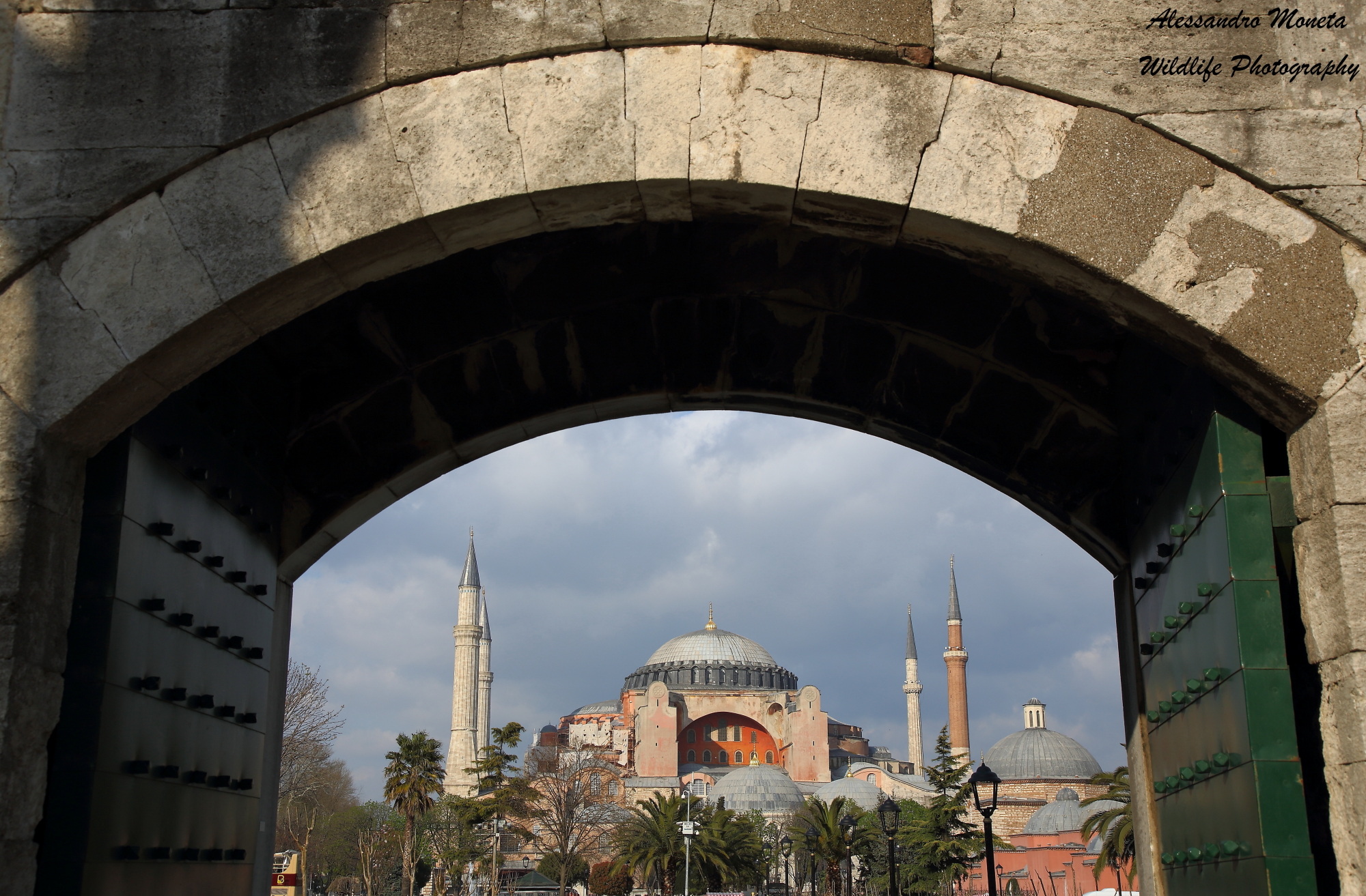Hagia Sophia in frame