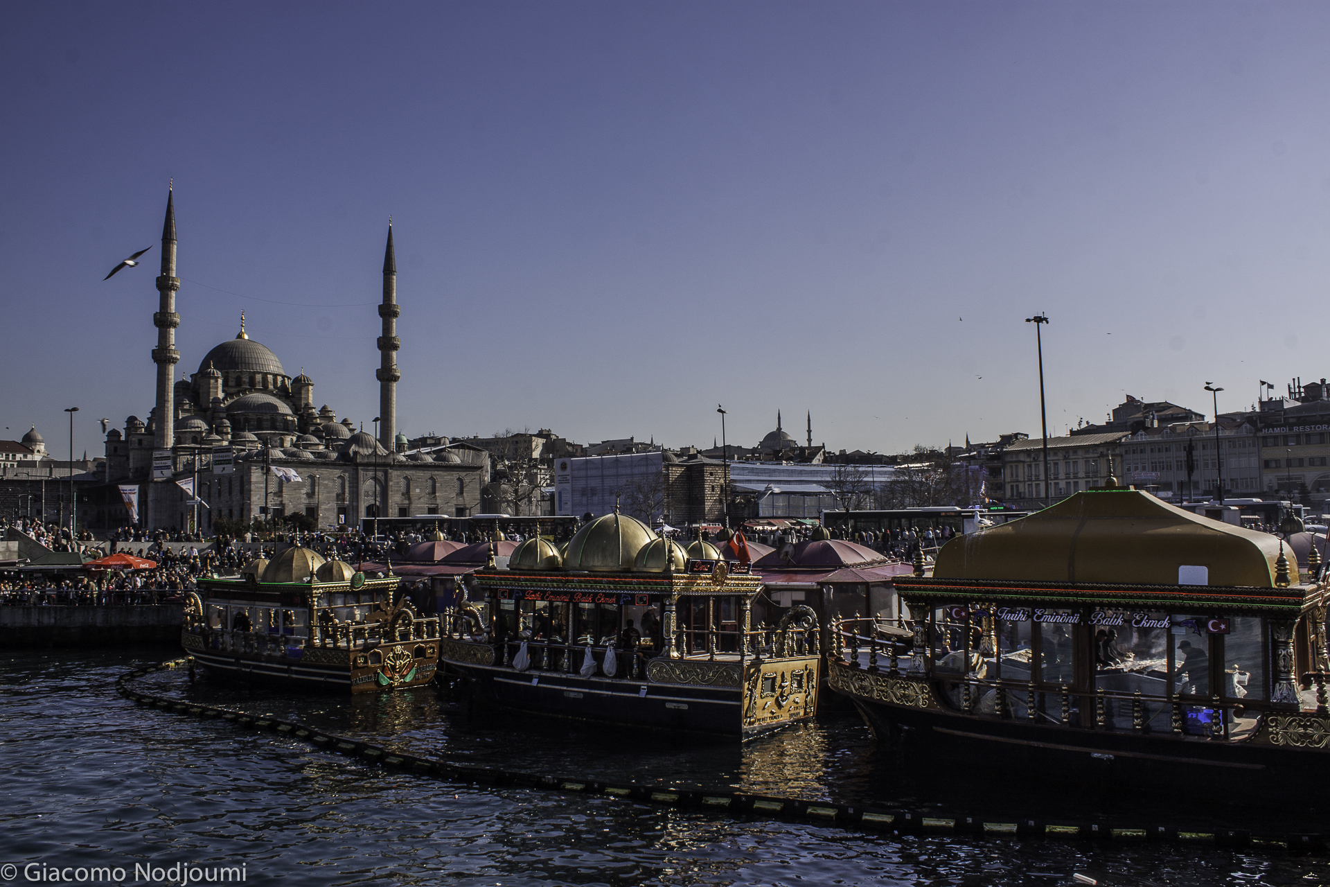 Fisher's cooking boat