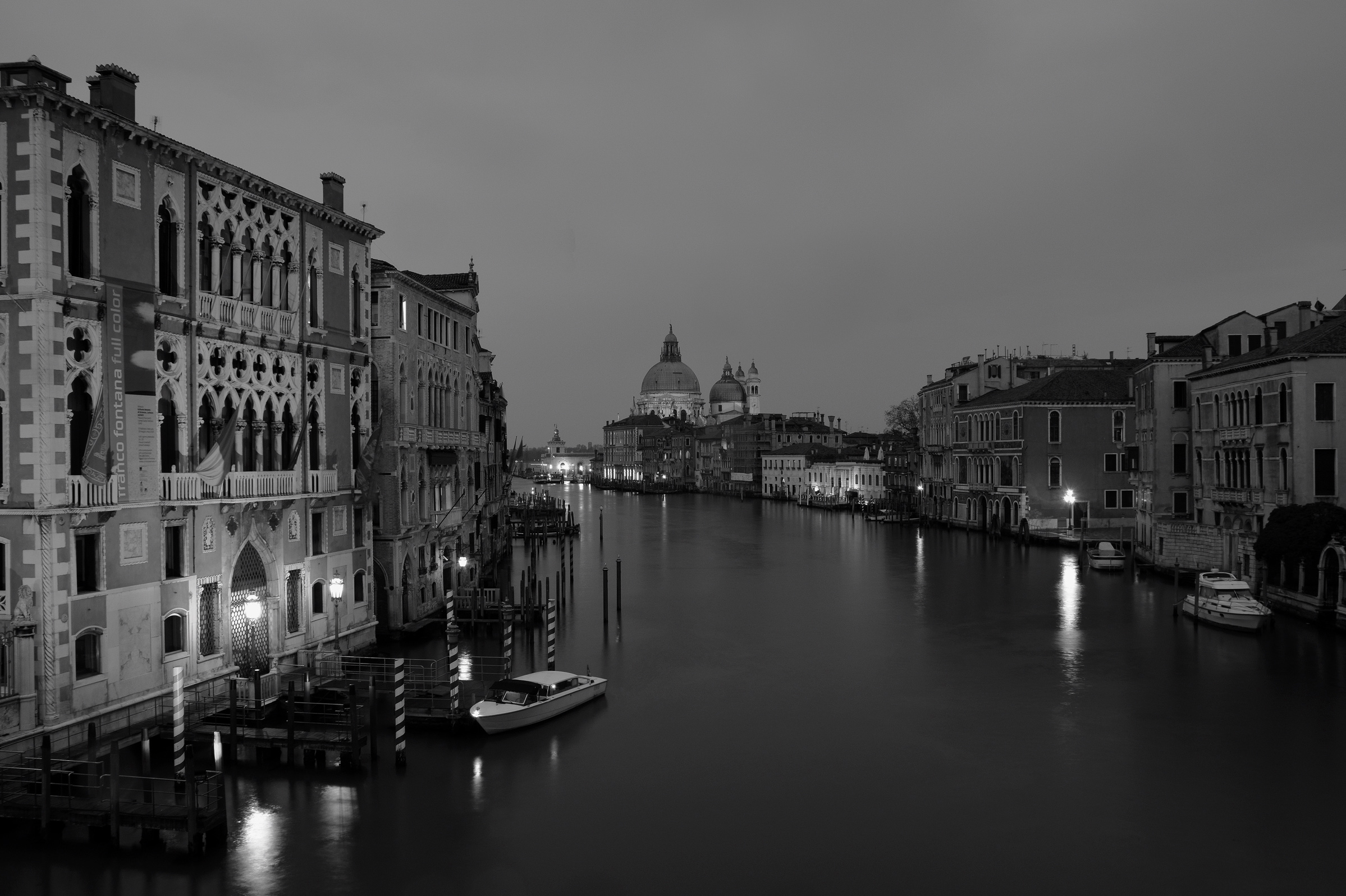 Tramonto dal ponte dell'accademia