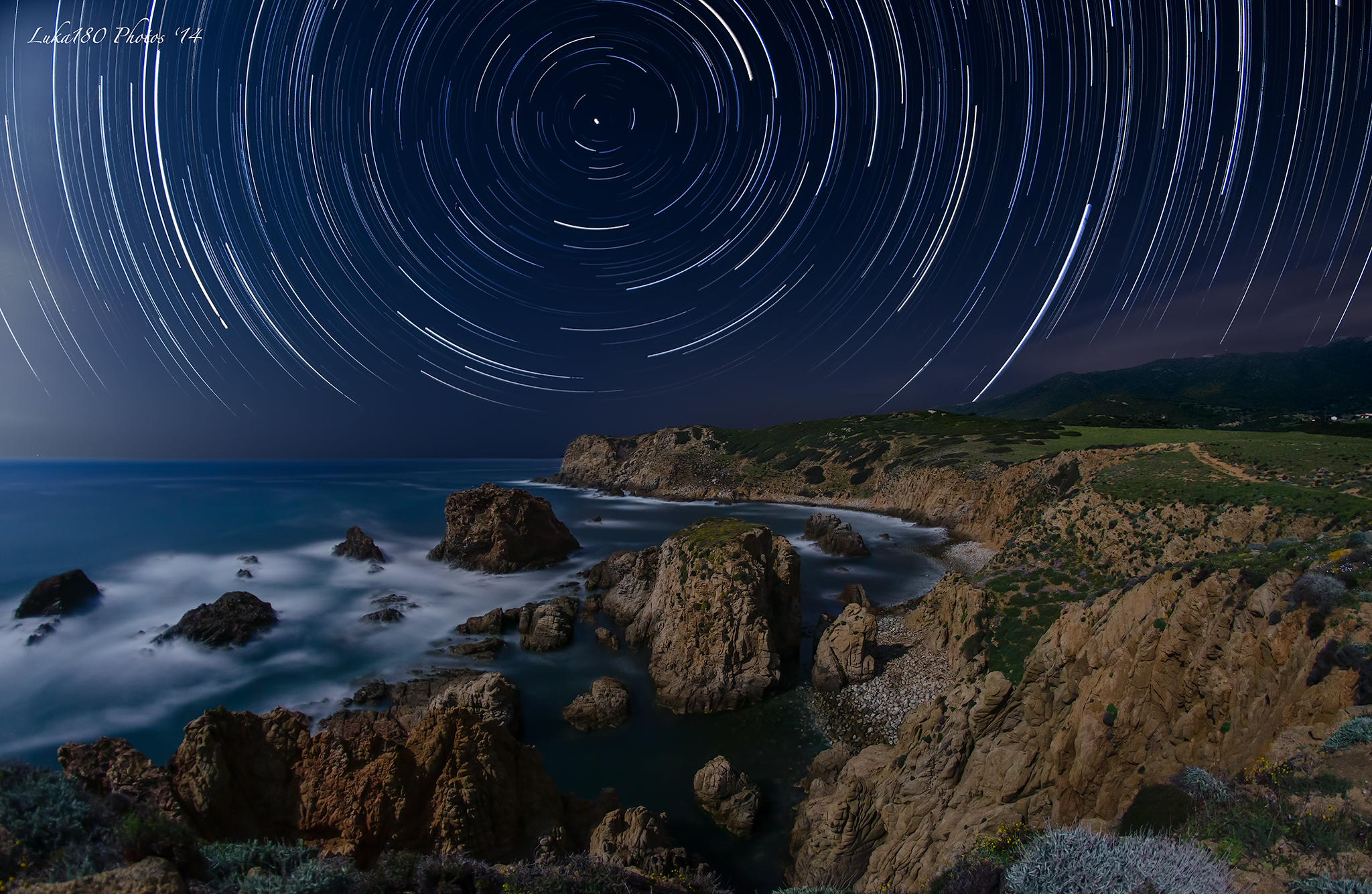 Capo Pecora Startrail