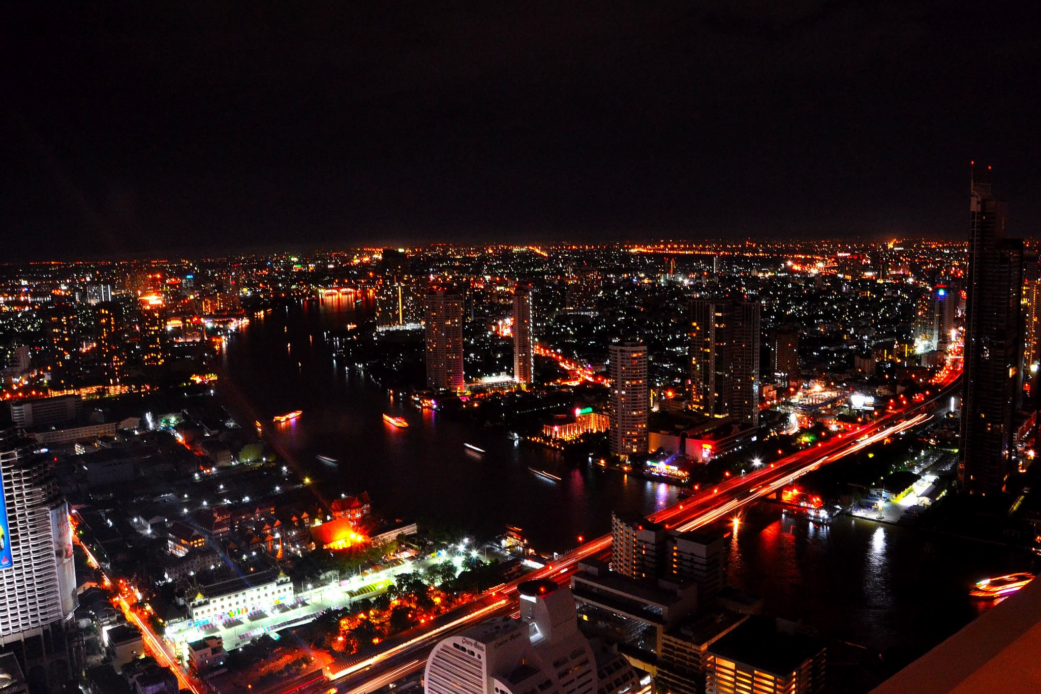 Skyline @ Skybar from Lebua Bangkok
